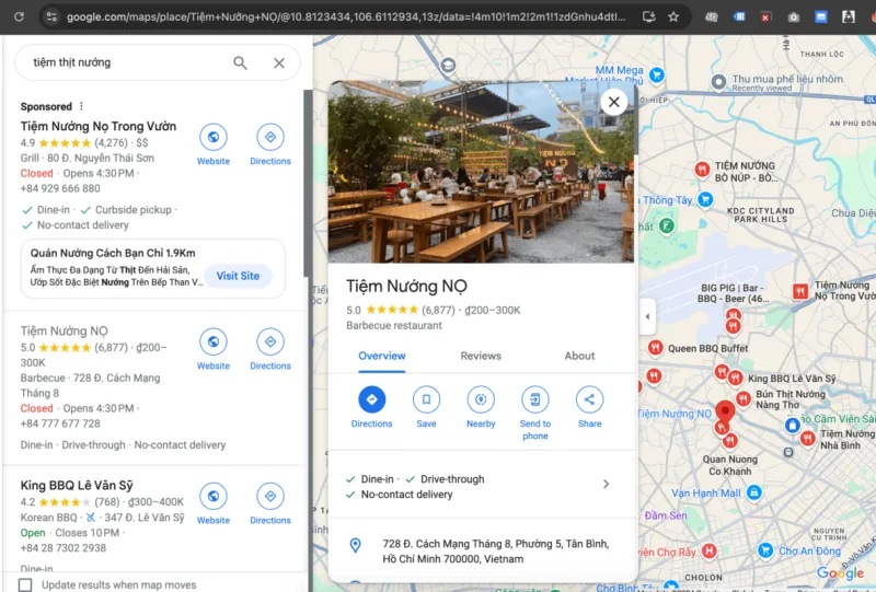Quy trình SEO Google Maps tại Lamwebseo